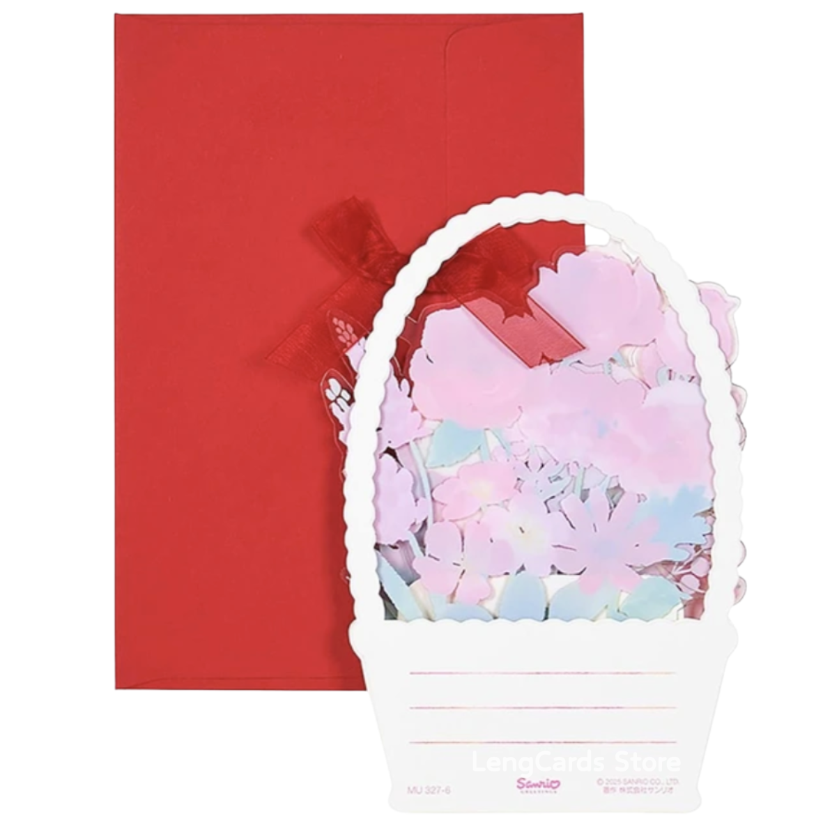 Hello Kitty 立體花籃萬用卡