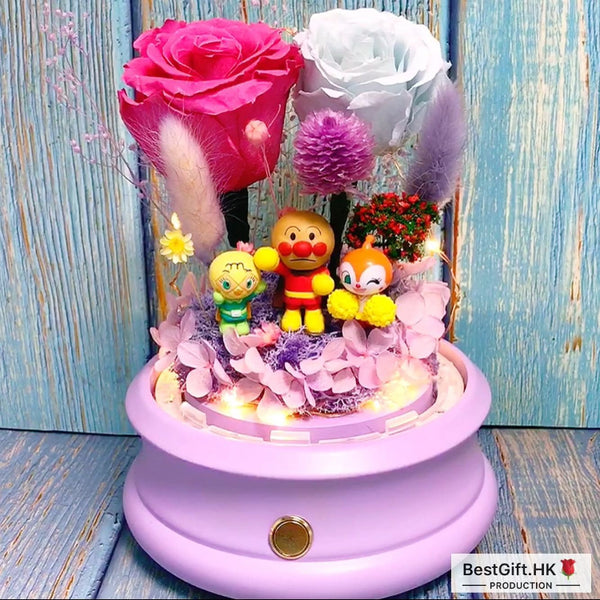 Anpanman Preserved Rose Flower - No Brainer Zone