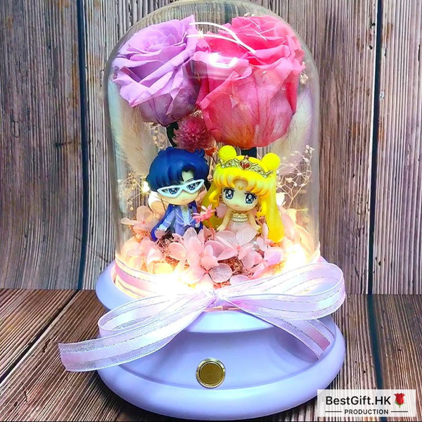 Sailor Moon Preserved Rose Flower (Valentine Edition) - No Brainer Zone