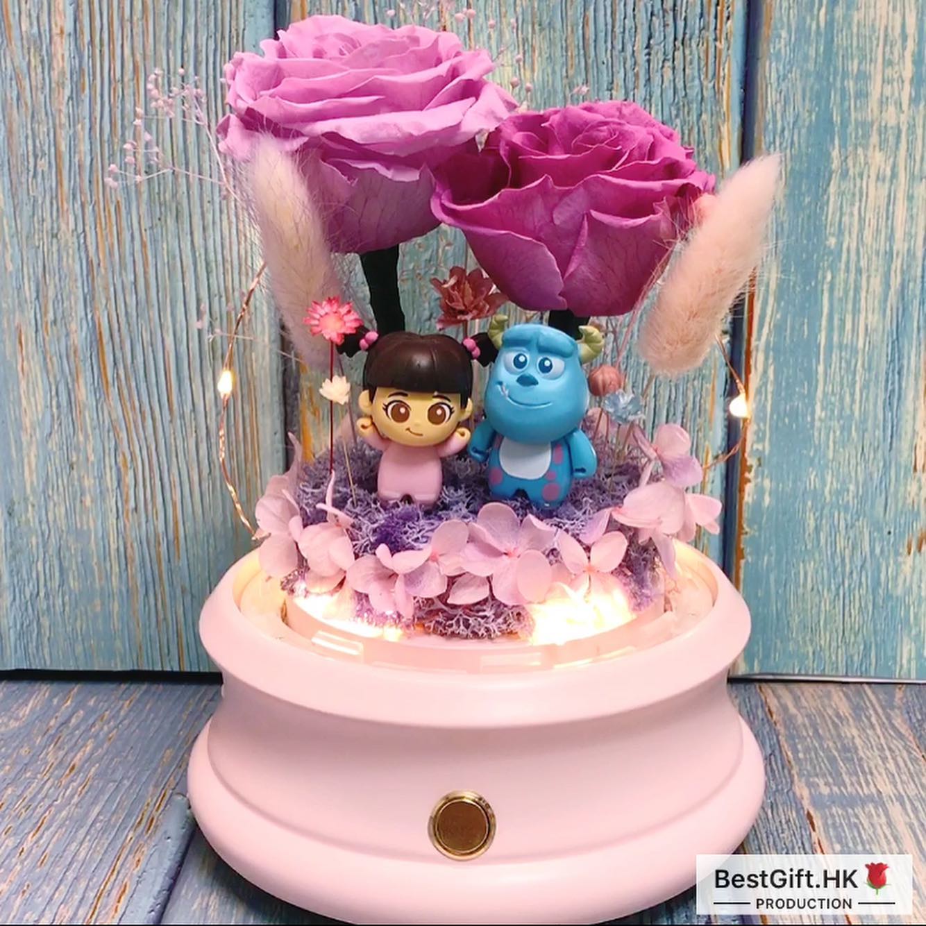 Monster University Preserved Rose Flower - No Brainer Zone