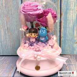 Monster University Preserved Rose Flower - No Brainer Zone