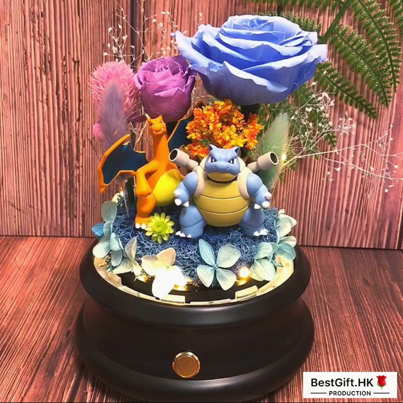 Pokémon Preserved Rose Flower - No Brainer Zone