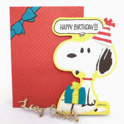 Snoopy Birthday Card - No Brainer Zone