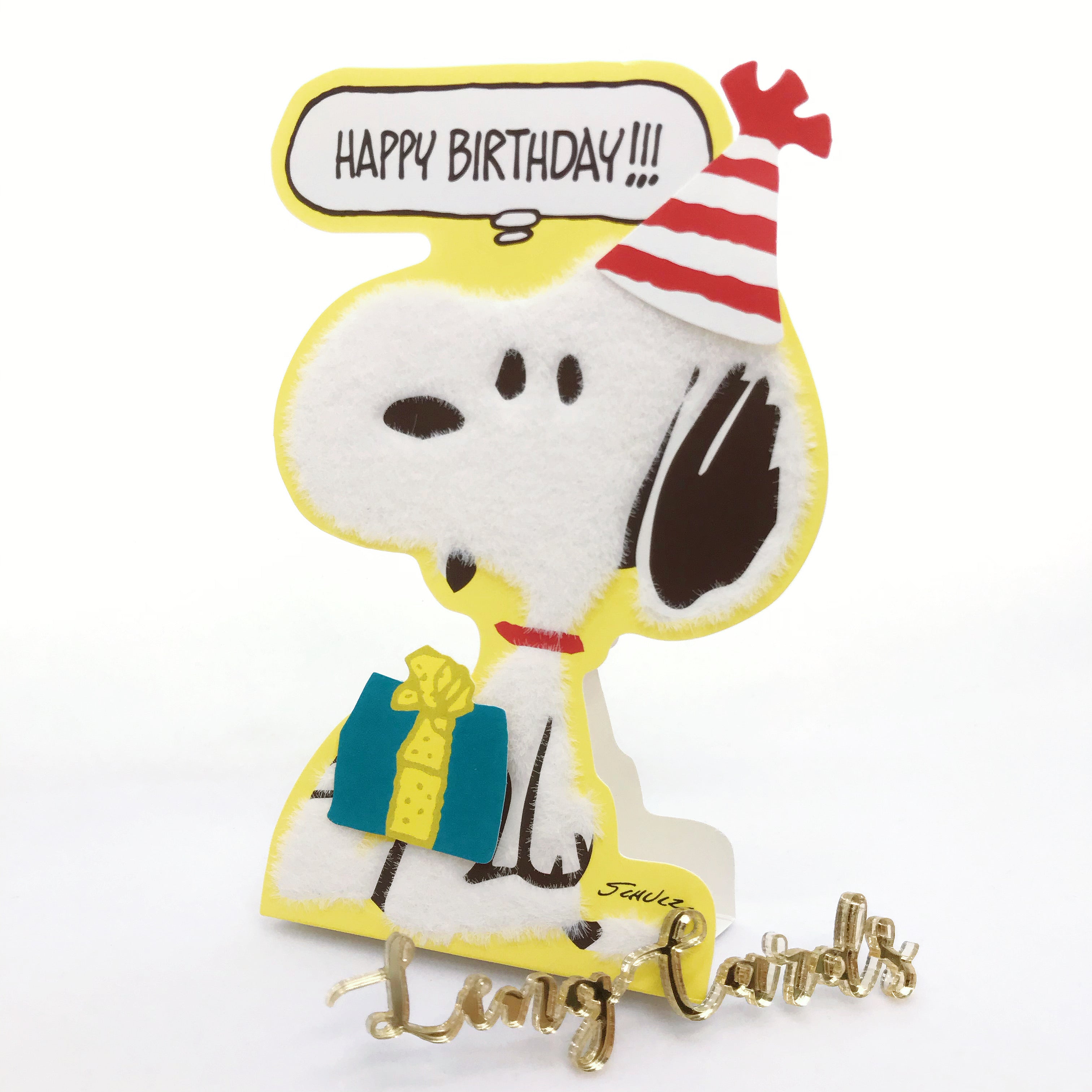 Snoopy Birthday Card - No Brainer Zone