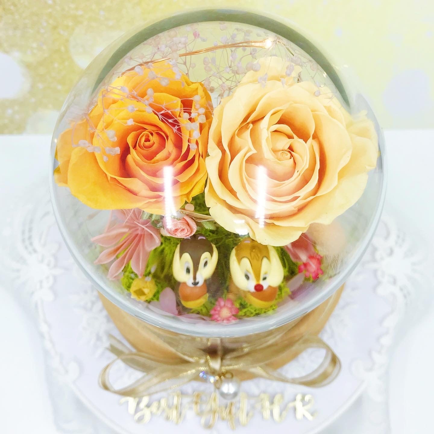 Chip n Dale Preserved Rose Flower - No Brainer Zone