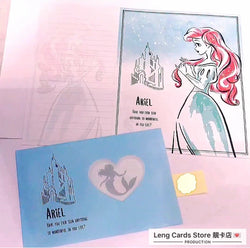 Mermaid letter with envelop - No Brainer Zone