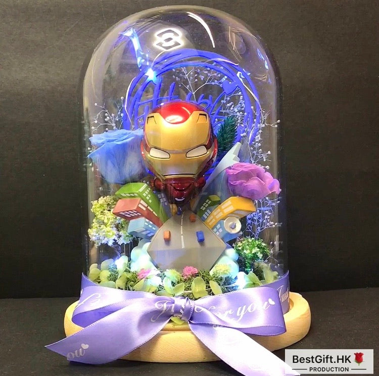 IronMan Preserved Rose Flower(light) - No Brainer Zone