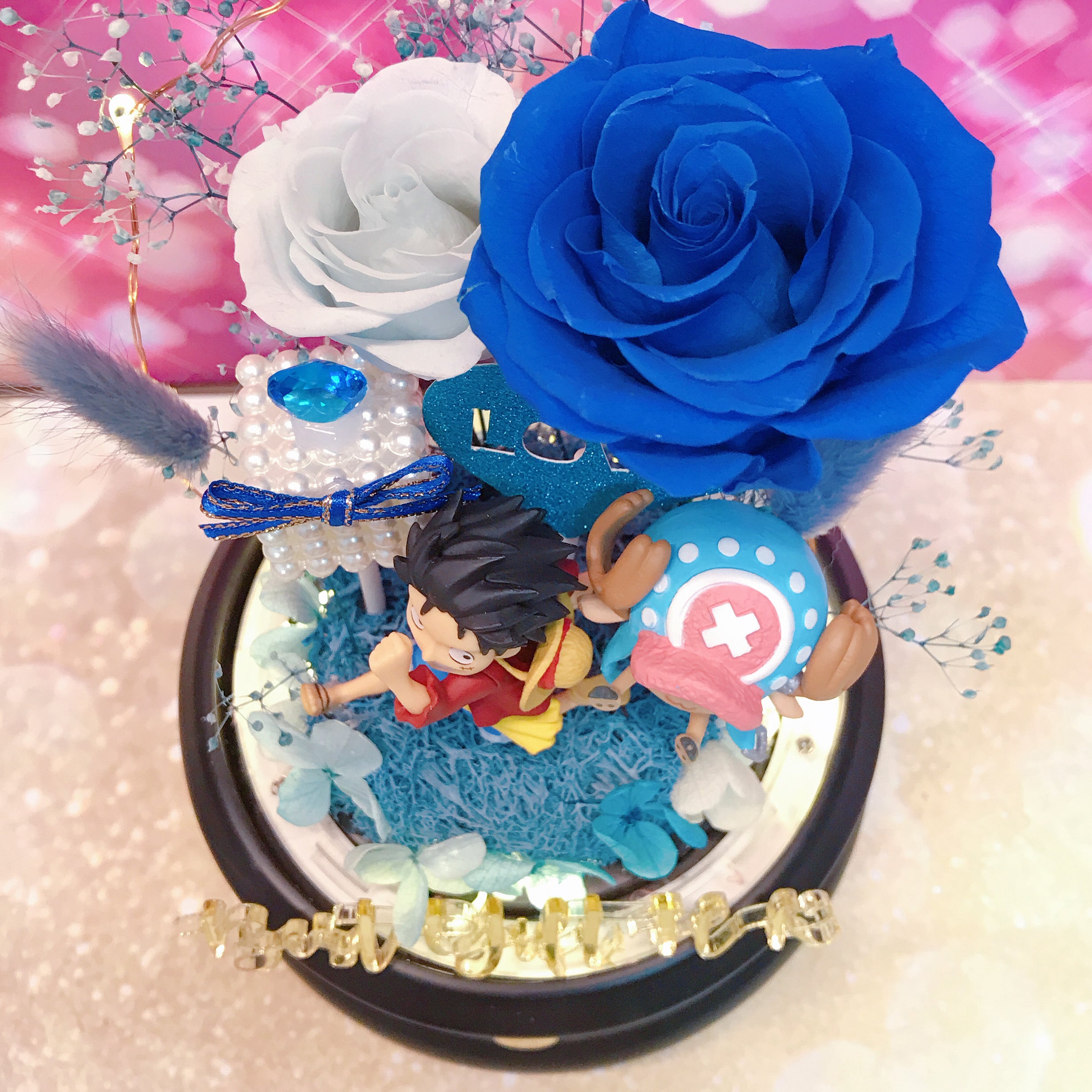 One Piece Preserved Rose Flower - No Brainer Zone