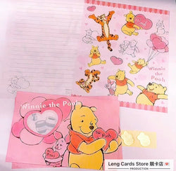 Winnie the Pooh letter with envelop - No Brainer Zone