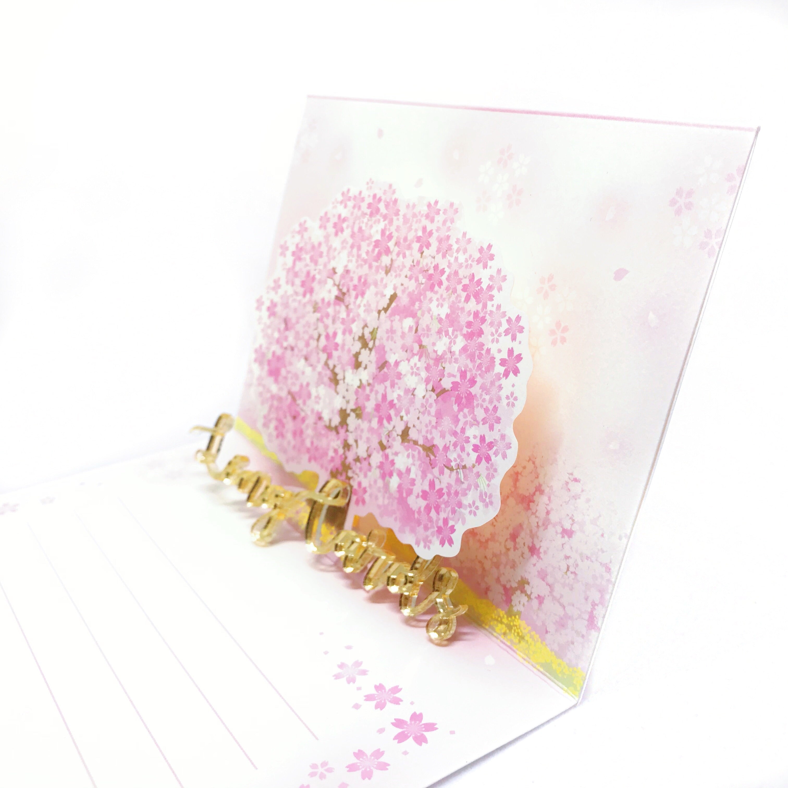 Sakura Tree Card