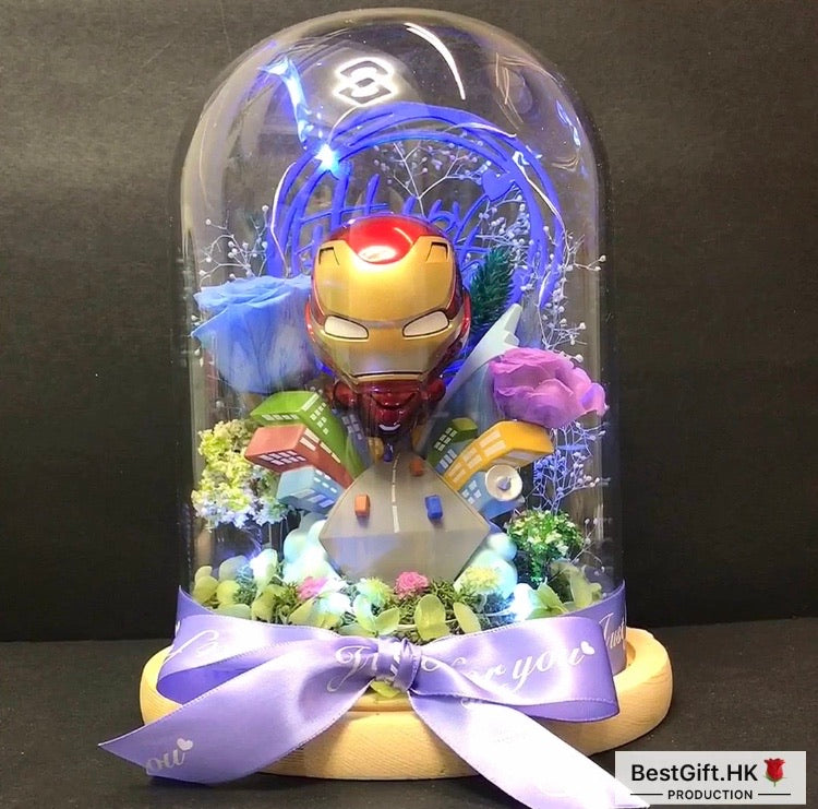 IronMan Preserved Rose Flower(light) - No Brainer Zone