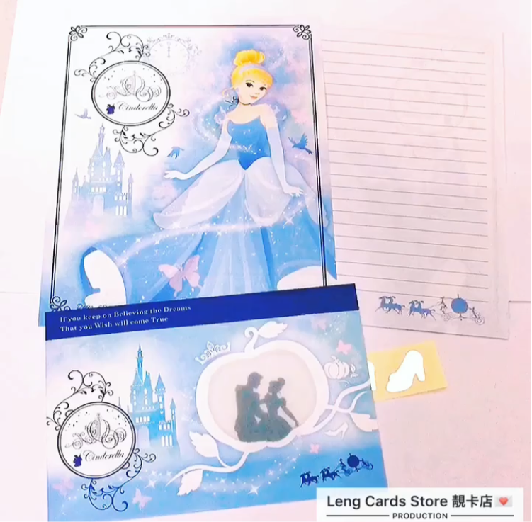 Cinderella letter with envelop - No Brainer Zone