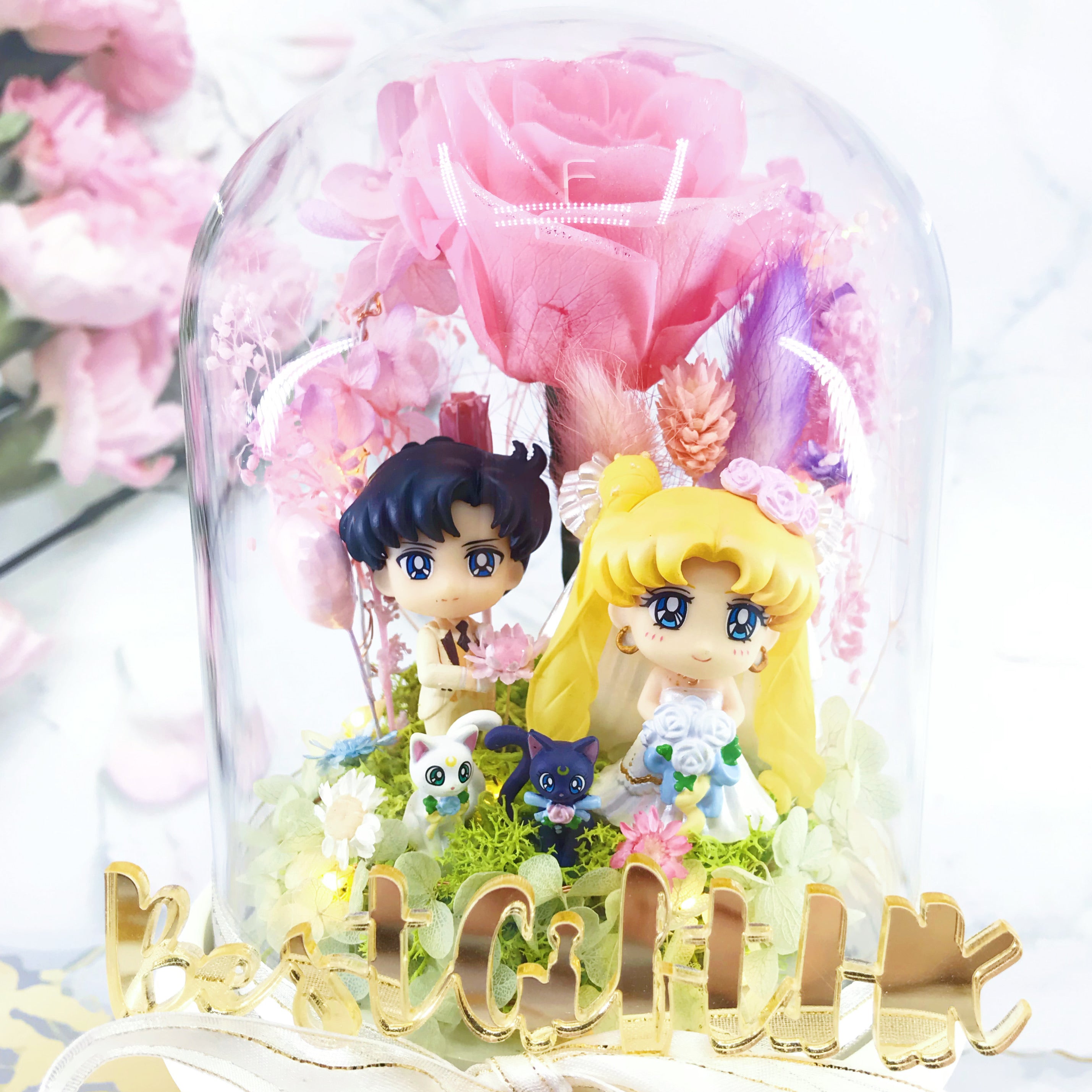 Sailor Moon Preserved Rose Flower (Wedding Edition)