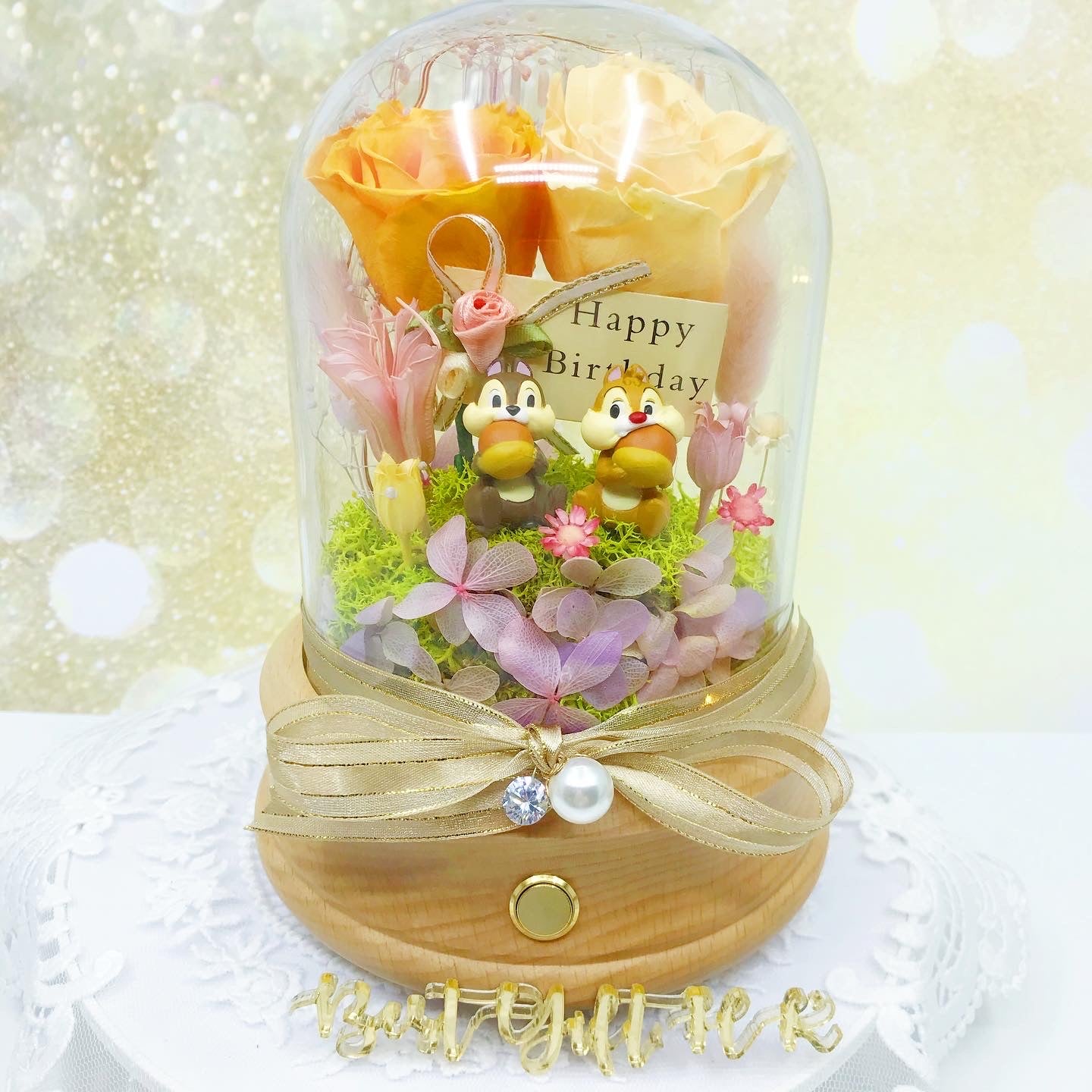 Chip n Dale Preserved Rose Flower - No Brainer Zone