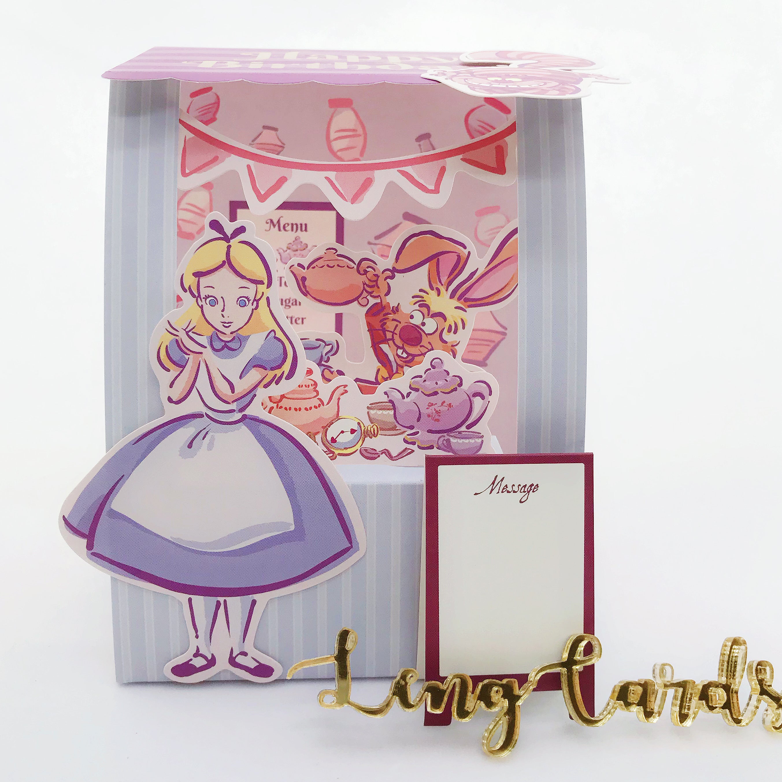 Disney Alice in Wonderland Birthday Card - No Brainer Zone