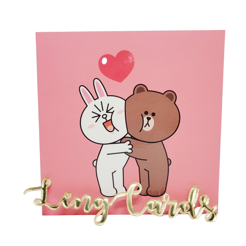 Line Friends Cony迷你萬用賀卡