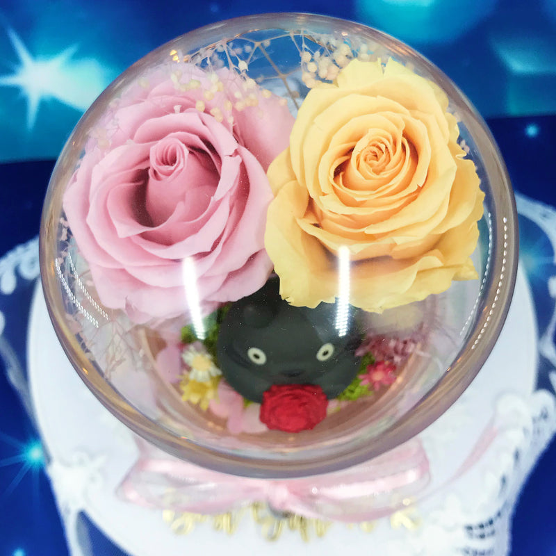 Japan Totoro Preserved Rose Flower - No Brainer Zone