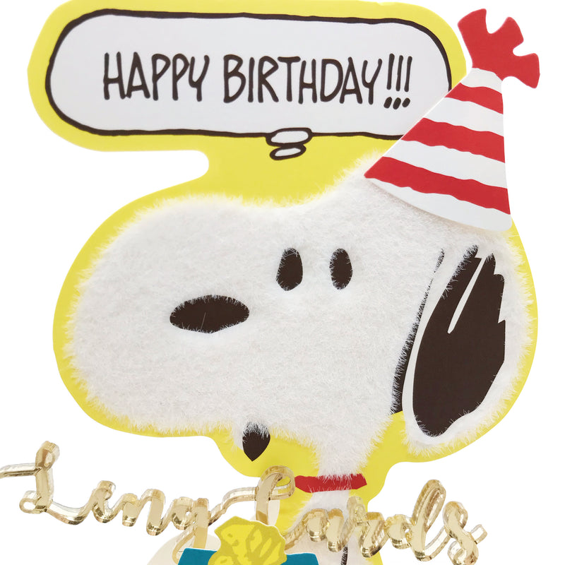 Snoopy Birthday Card - No Brainer Zone