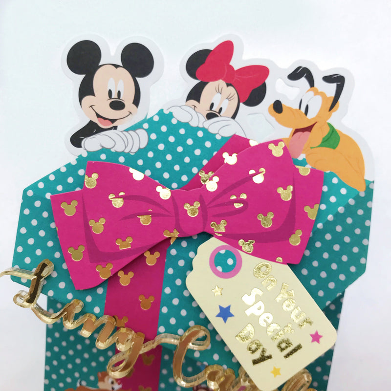 Disney Gift-Box Birthday Card - No Brainer Zone