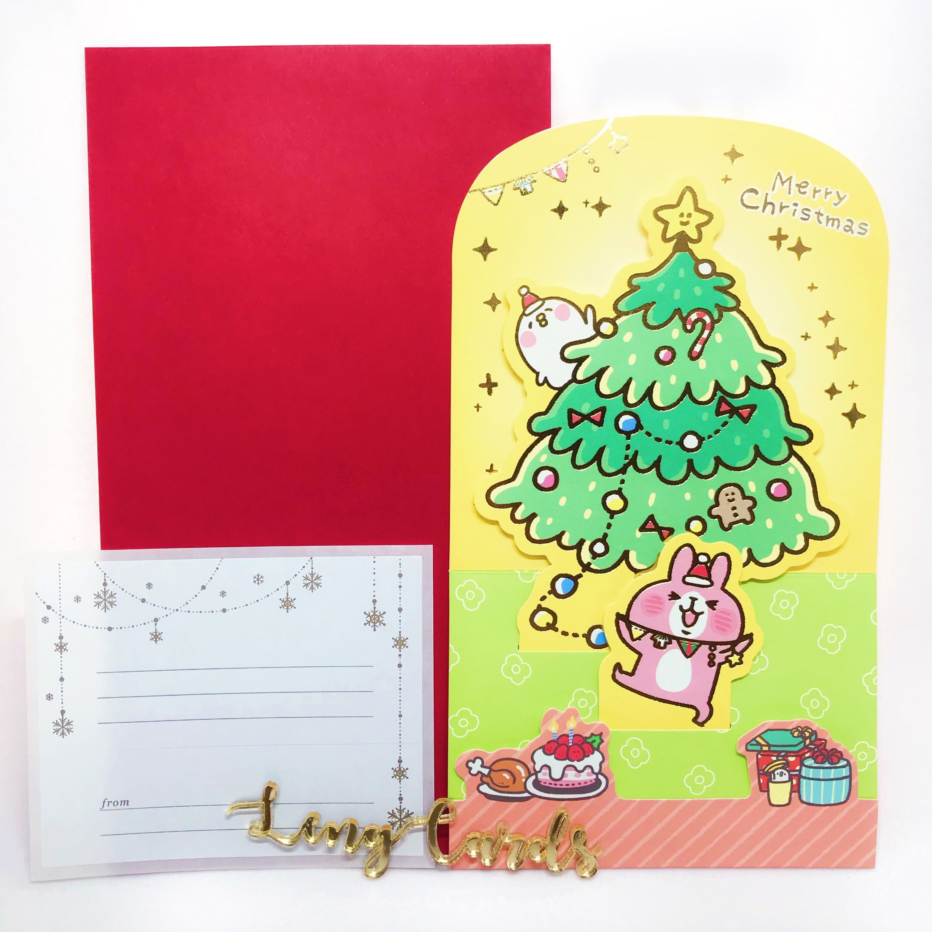 Kanahei Christmas Tree Card